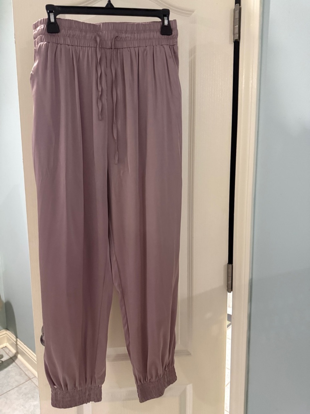Lee Tracy Mauve Elastic Waist  Pants